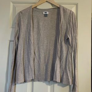 Heathered tan old navy cardigan